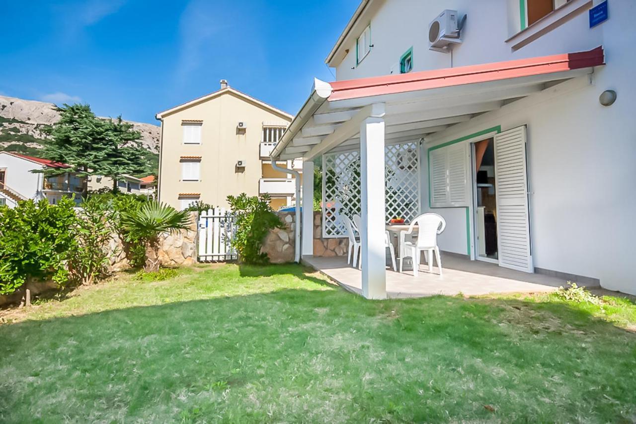 Apartments Ljubica Garden Baška Exteriör bild